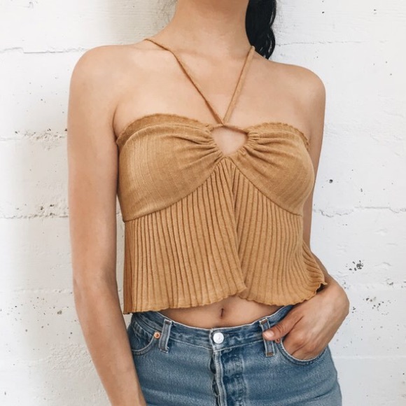 Brandy Melville Tops - 🍂Frankie Phoenix Luciana Halter Rib🍂